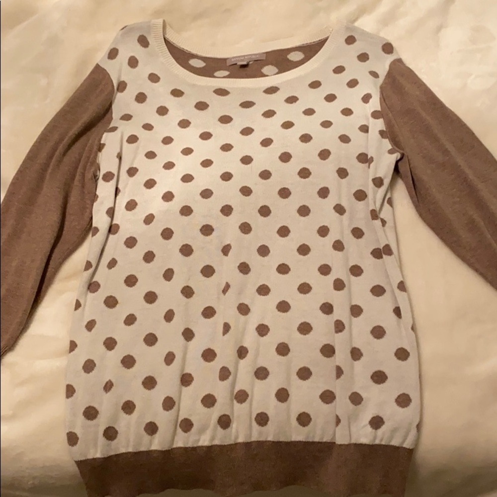 Banana Republic Polka Dot Sweater